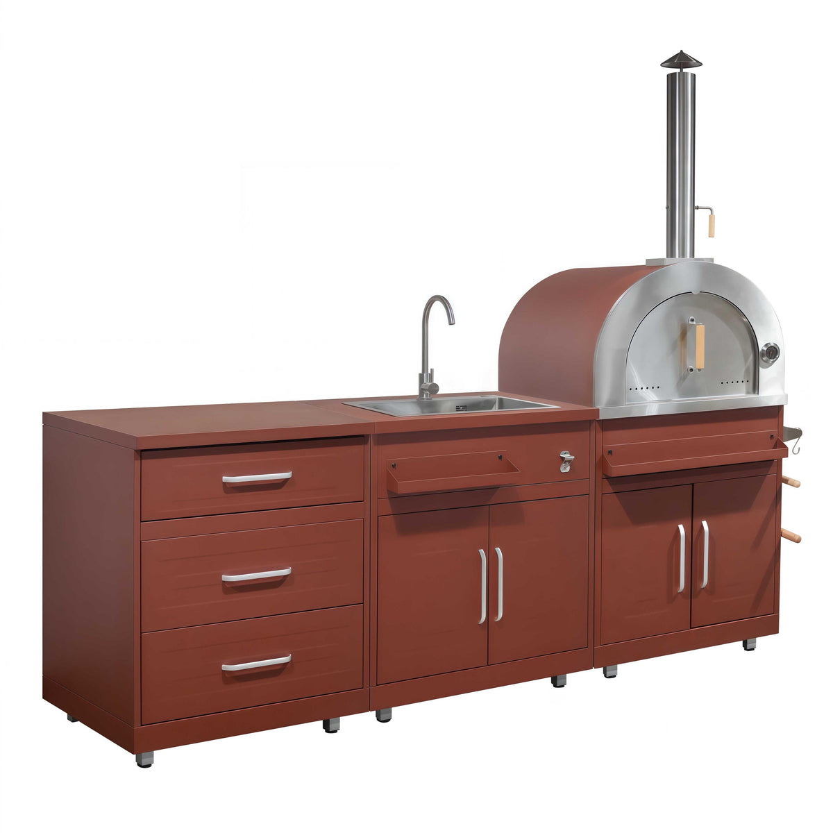 Finition brique Cuisine Design Outdoor référence 115300