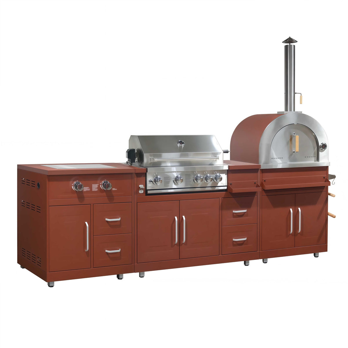 Finition brique Cuisine Design Outdoor référence 115309